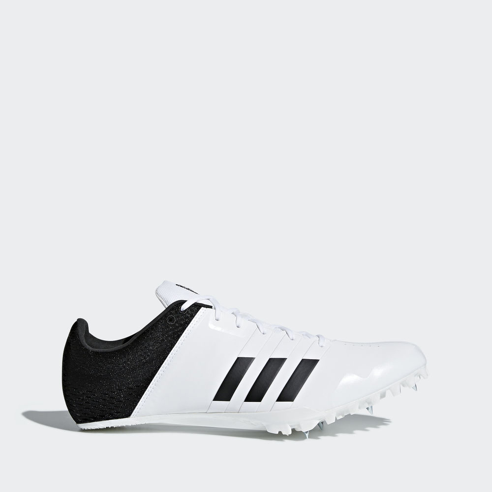 Adidas Adizero Finesse με καρφια - παπουτσια για τρεξιμο γυναικεια - Ασπρα/Μαυρα/Ασπρα,Μέγεθος: EU 3